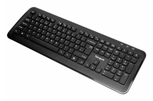 Targus AKM610UK keyboard Mouse included Universal RF Wireless QWERTY English Black Targus AKM610UK keyboard Mouse included Universal RF Wireless QWERTY English Black